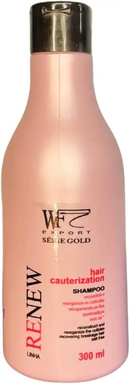Shampoo Hidratação para Cabelos Danificados, Ressecados e com Pontas Duplas WF Renew 300ml