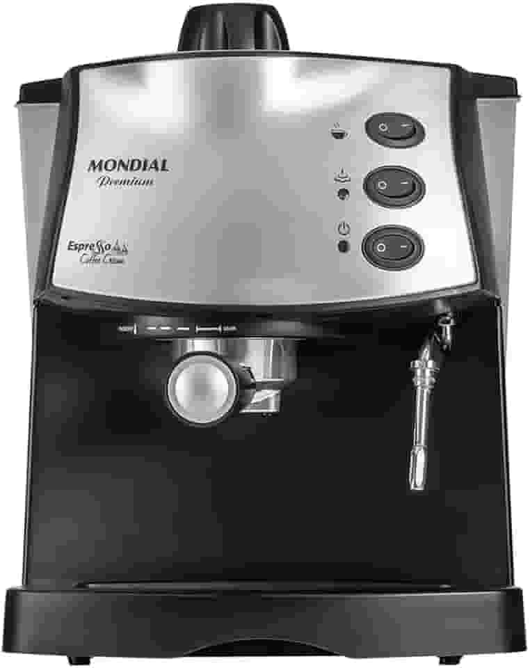 Máquina de Café Espresso Coffee Cream, Mondial, Preto/Inox, 800W, 110V - C-08
