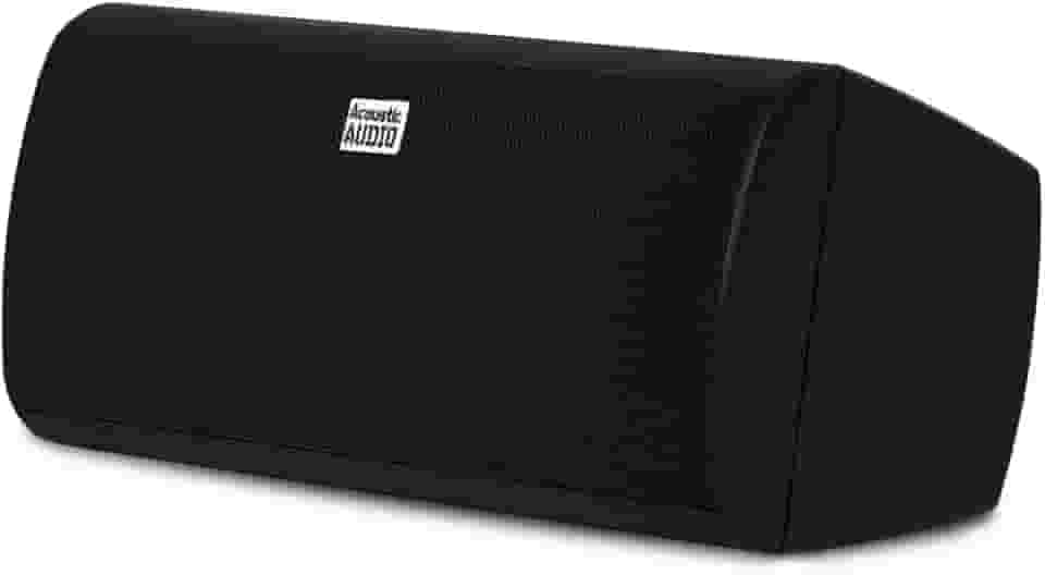 Acoustic Audio by Goldwood Alto-falante 3 vias Acoustic Audio AA35CB interno central 400 watts preto, 7,6 cm