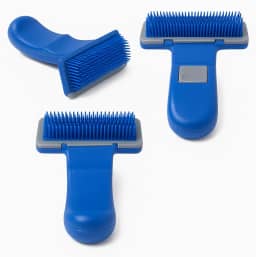 Escova Rasqueadeira Automática para Cães e Gatos, 15cm, Remove Pelos Mortos, Ideal para Pelos Curtos e Longos