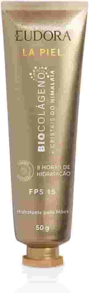 Eudora La Piel Cristais do Himalaia Creme Hidratante Para as Mãos FPS15 50g