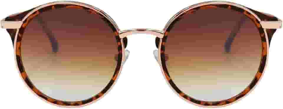 Óculos de Sol Redondo Gatinho Premium Blogueira Elegante UV400 Feminino - Modelo Florença - Cacife Brand