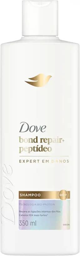 Dove Shampoo Bond Intense Repair + Peptídeo 350ml