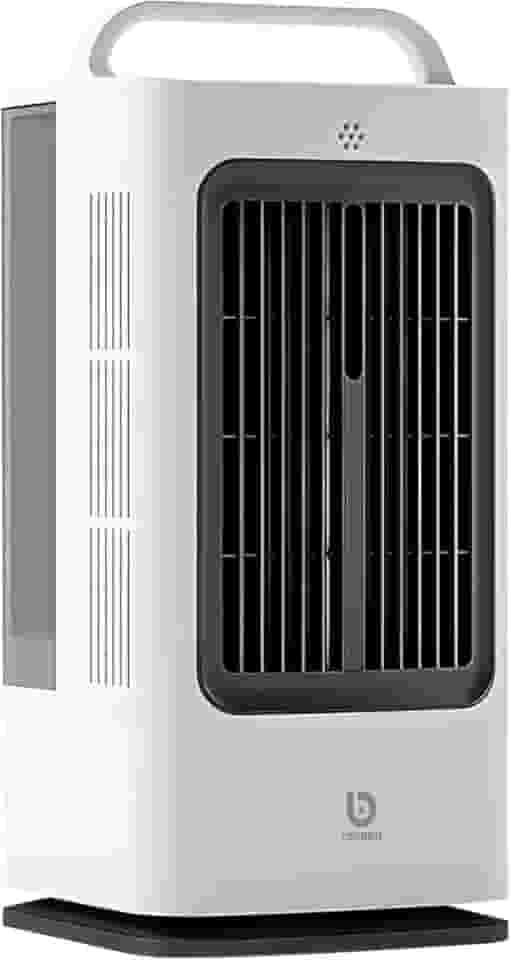 Climatizador Portátil Branco 110V – Com Controle Remoto, Refrigeração Rápida, Silencioso e Econômico para Casa ou Escritório