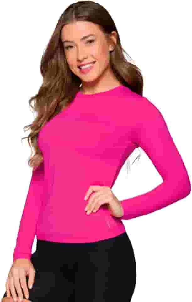 Camiseta UV50+ Manga Longa Selene Poliamida Feminino Adulto