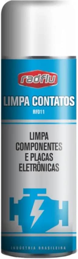 Limpa Contato Elétrico Eletrônico Conectores Pc Placa Radflu 300ml/150g