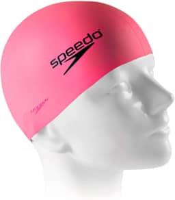 Speedo Touca de Natação Flat Cap, Silicone Lisa Unissex