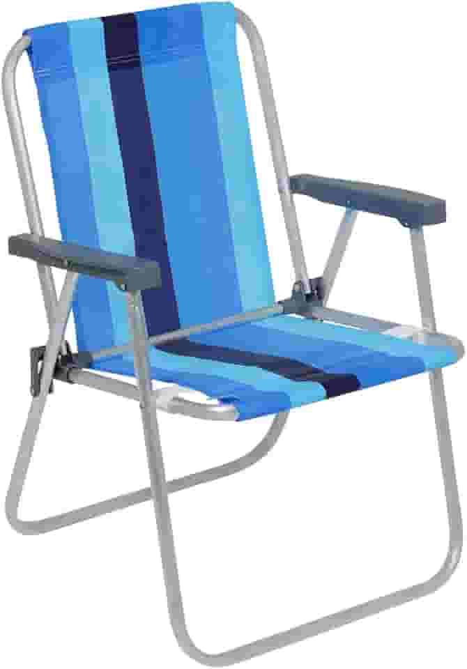 Bel - Cadeira de Praia Alta em Alumínio Estampas Sortidas