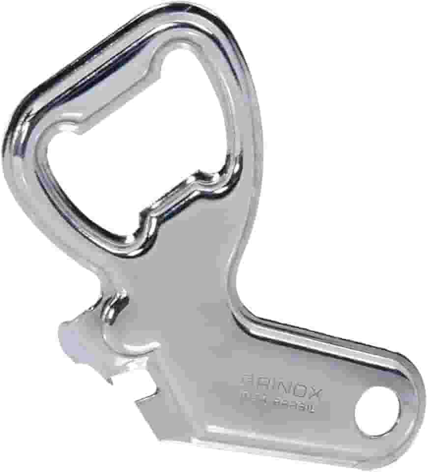 Brinox - Abridor de Latas e Garrafas 9cm Beli - Aço Inox