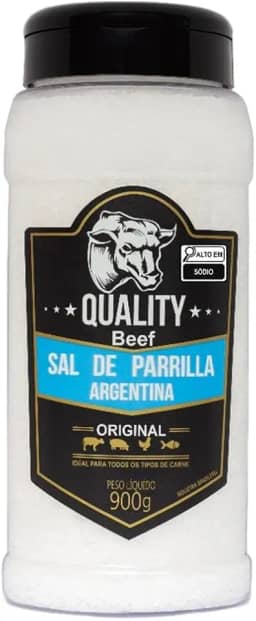 Quality Beef Tempero Sal de Parrilla Argentina Tradicional 900g