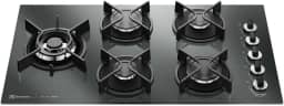 Electrolux Cooktop 5 Bocas a Gás Electrolux Espelhado Home Pro ChamaPrecisa e Multi Chama (KE5HP) Bivolt