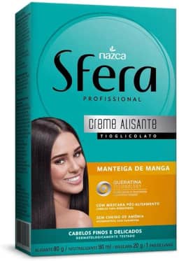 NAZCA Crema Alisante Manteiga Manga E Queratina Multicor Sfera 170 Ml