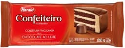 Barra de Chocolate Fracionado Confeiteiro Ao Leite 1,05kg - Harald