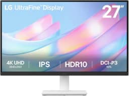 Monitor LG UltraFine™ - Tela IPS UHD 4K 27', HDR10, DCI-P3 90%, Dynamic Action Sync – 27US500-W.