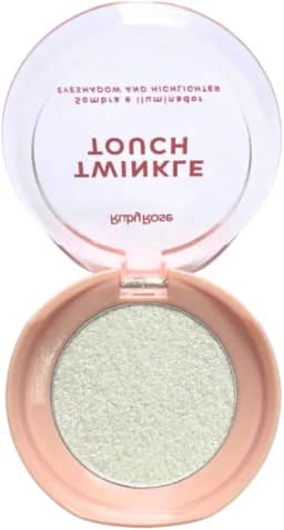 Sombra e Iluminador Twinkle Touch Ruby Rose 2 em 1 Ultrafino (Ice Glow, 6g)