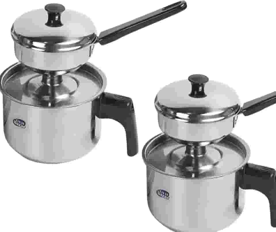 Cuscuzeira inox porção Individual Cuscuz a vapor Peitinho de moça Paulista para fogão elétrico por Indução e a gás Nordestina Cuscuzeira compacta