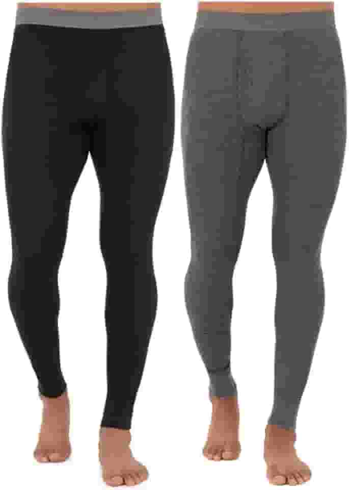 Parte de baixo de pijamas Calcinha térmica de waffle premium reciclada (1, 2, 3 e 4 pacotes), Fruit of the Loom, Masculino