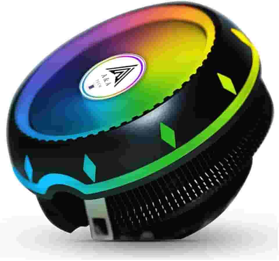 Air cooler cpu processador silencioso eficiente RGB