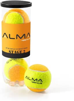 Kit Com 3 Bolas Beach Tennis Stage 2 Pro Alma Genius