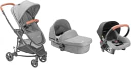 Carrinho Tygo 6 com Moises e Bebe Conforto 3 EM 1