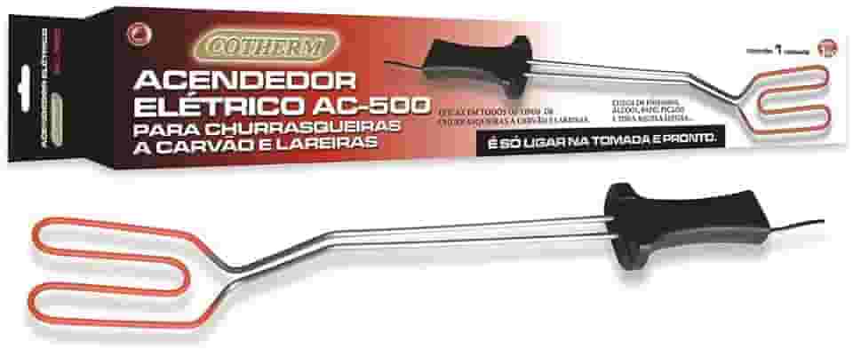 Acendedor Para Carvão Ac 500 220 V Cotherm Inox