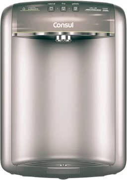 Purificador de Água Titanium de Alta Capacidade de Refrigeração, Consul, CPB36AFBNA, Cinza 220V
