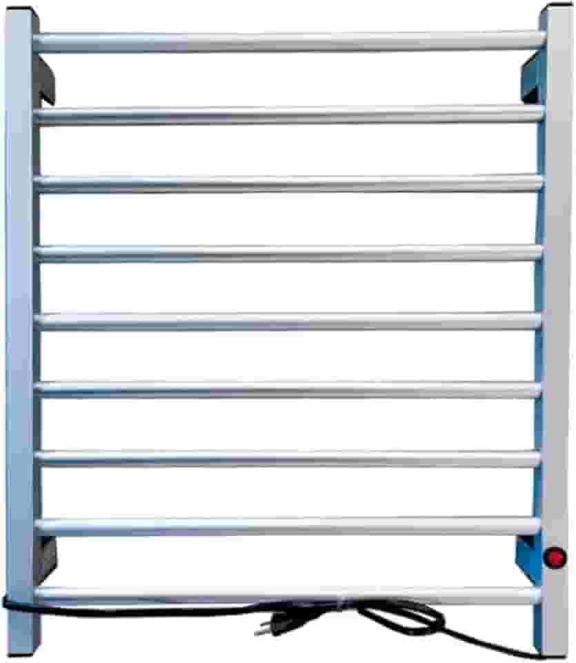 Toalheiro Térmico de Parede com Seletor de Voltagem 110/220 V (Prata)