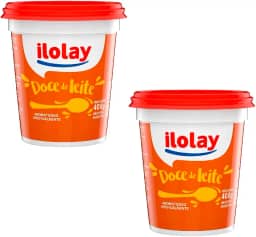 2 Pote De Doce De Leite Argentino Ilolay 400g Original