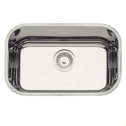 Cuba Tramontina Lavínia 47 BL em aço inox alto brilho 47x30 cm