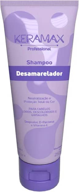 SHAMPOO KERAMAX DESAMARELADOR 250ML