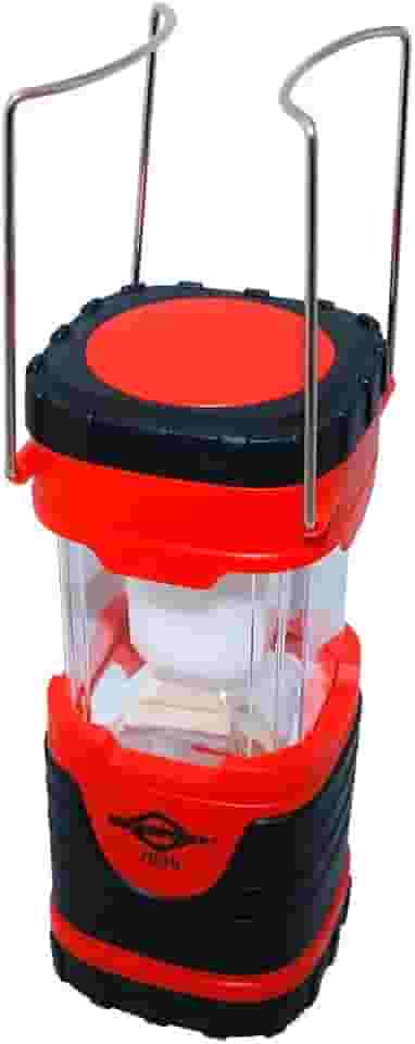 Lampiao Retratil LED VERMELHO/PRETO Brasfort