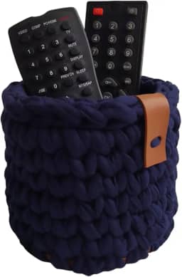 Porta Controle Remoto Tv Sala Mesa Premium crochê