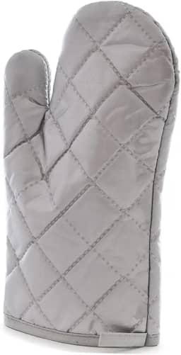 Luva Térmica Kaellis Metalizada para Cozinha - Forno, Fogão, Churrasco - Poliéster Prata