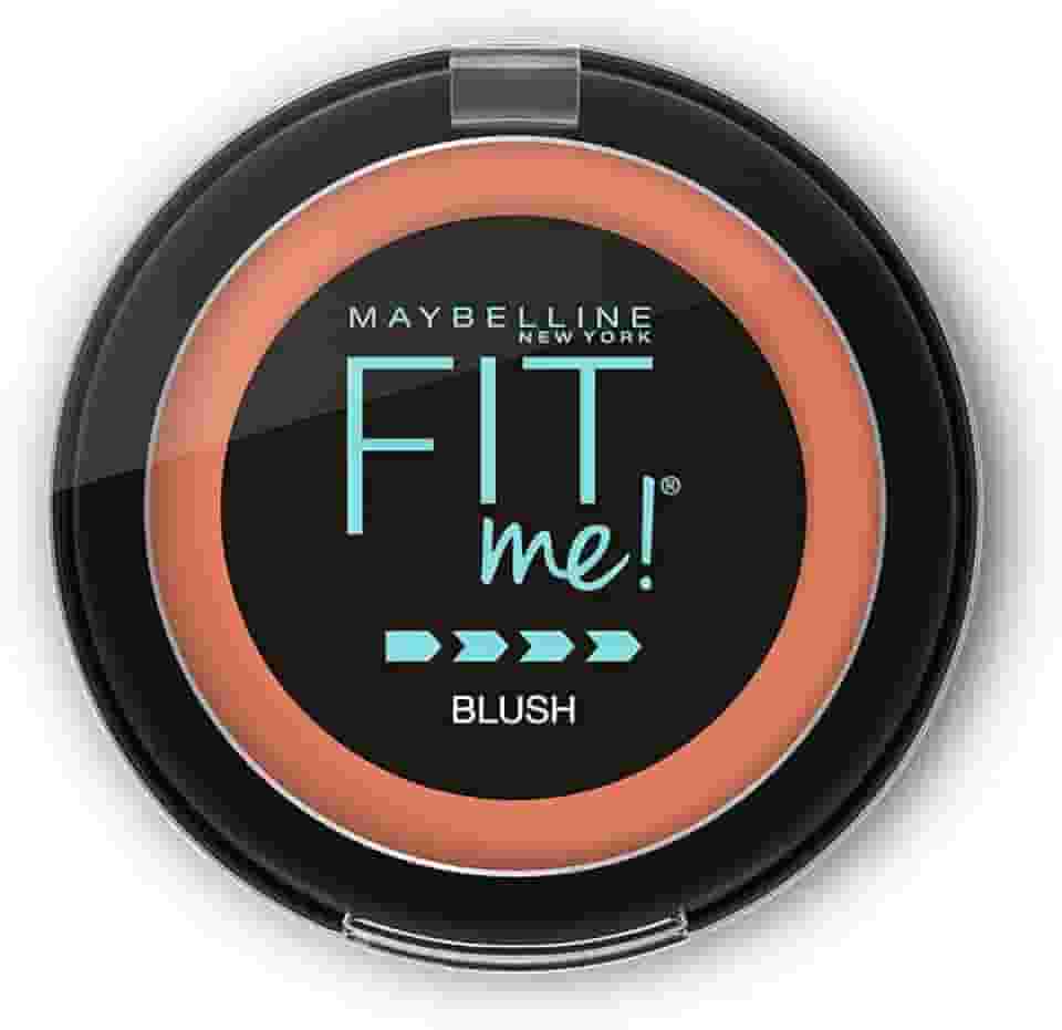 Maybelline NY Blush em Pó Fit Me Efeito Natural Poros Invisíveis, Pêssego