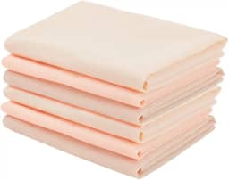 INFUNLY 6 peças de tecido de tom de pele de boneca faça você mesmo 50 x 101 tecido colorido para fazer bonecas, tecido de pele de boneca de malha de lã, material de costura leve, tecido de tom de pele