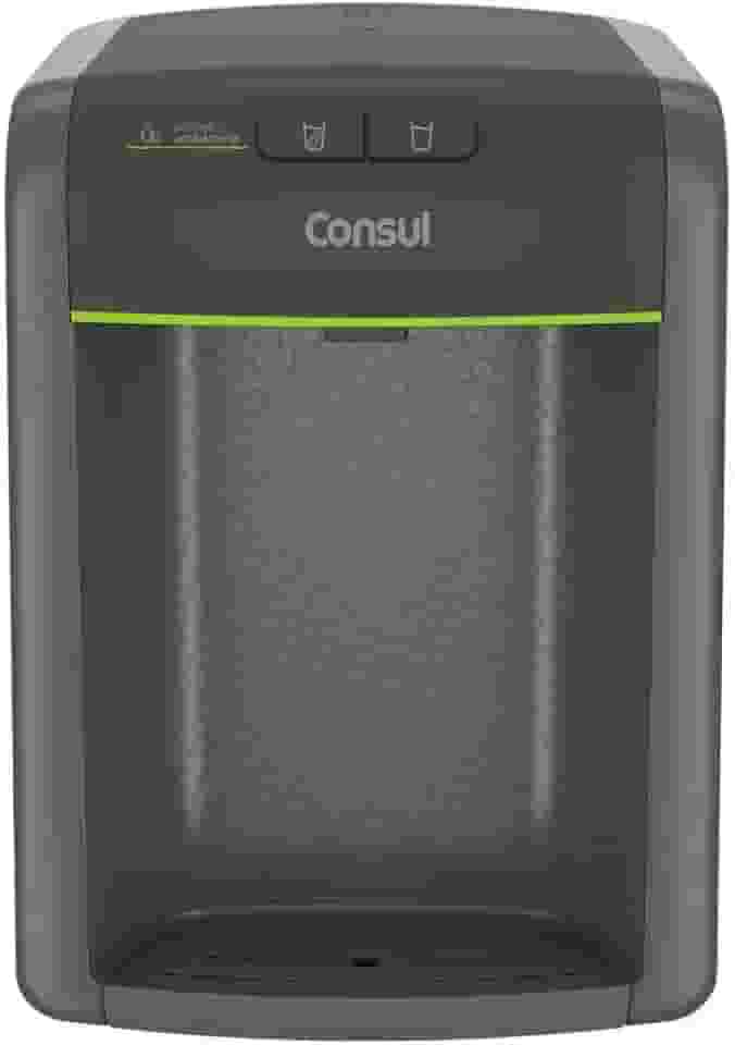 Purificador de Água Consul (CPB34AF) - Bivolt - Cinza - Água Natural e Gelada do seu Jeito