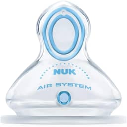 NUK Bico Fc Advanced Silicone Liq. Engrossados S2 - Tam 2 (6+ Meses)