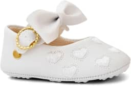 Sapatilha Bordada de Bebê Batizado Confortável