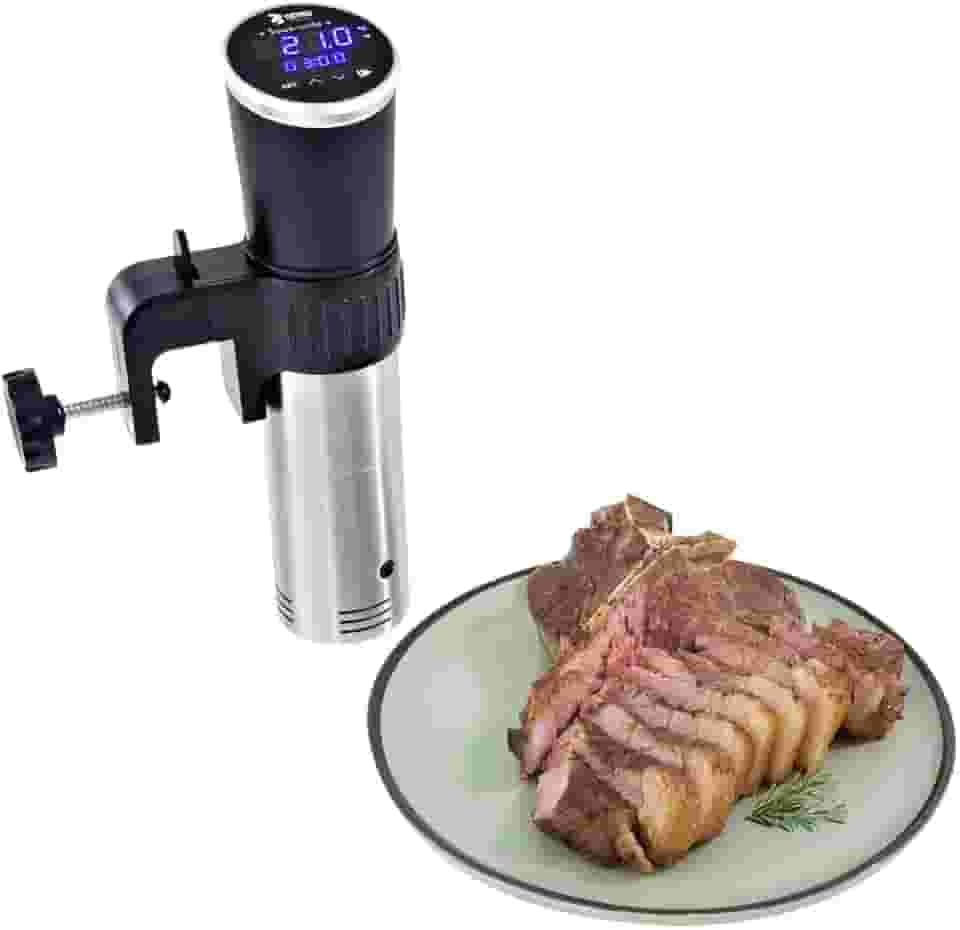 Termocirculador Sous Vide SV95 1200W – Portátil, Cozimento Preciso, Temperatura 5 °C a 95 °C