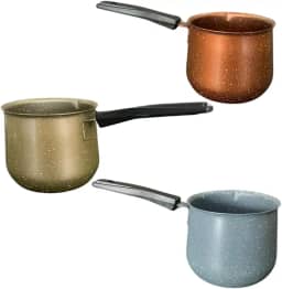 leiteira inox,Canecão Leiteira Fervedor Antiaderente Leite Café Chás 500mL