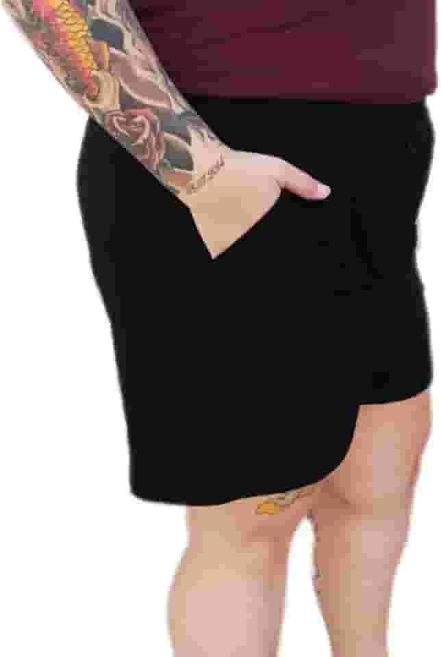 Shorts plus size em tecido viscolycra Tamanhos M ao G5