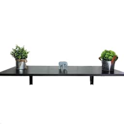 Mesa Dobrável Parede 90x39 MDF – Preto ou Branco (Preto)