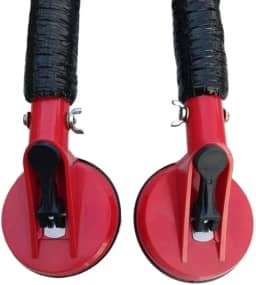 Rack Universal para Carro com Barra de Alumínio e Ventosas – Transporte Seguro de Pranchas e Cargas