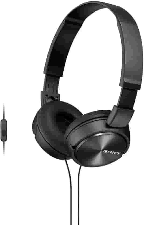 Sony MDR-ZX310 - Fone de Ouvido com Microfone, Preto