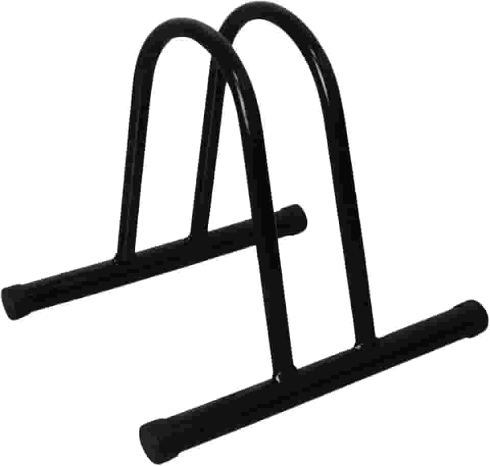 Suporte Bicicletário Porta Bike Leve De Chão 1 Vaga Single, Preto, Altmayer