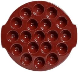 Forma de ceramica queijo provolone