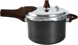 Brinox - Panela de Pressão Ceramic Life com Fundo de Indução 4,2L - Granito