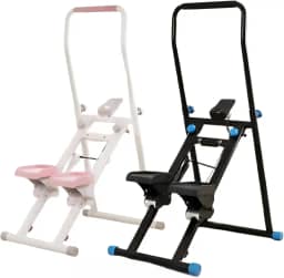 Escalador Vertical Dobrável Pluggei Simulador Caminhada Cardio Queimar Calorias Tonificação Musculação