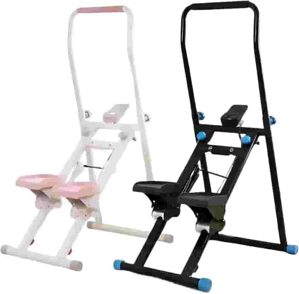 Escalador Vertical Dobrável Pluggei Simulador Caminhada Cardio Queimar Calorias Tonificação Musculação