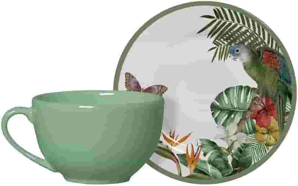 Xícara Chá com Pires Paradiso Alleanza 250 ml 6 un